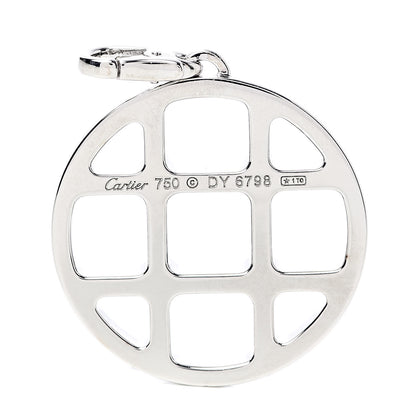 Cartier 18K White Gold Pasha de Charm Pendant 3 of 3