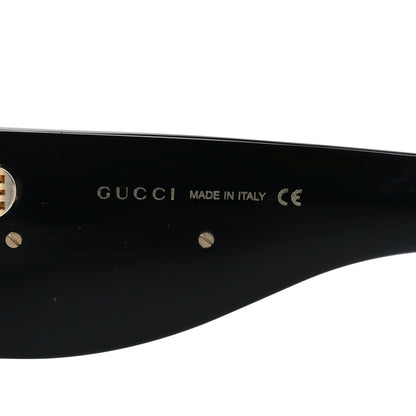 Gucci Oversized Aviator Sunglasses GG0152S Black 5 of 7