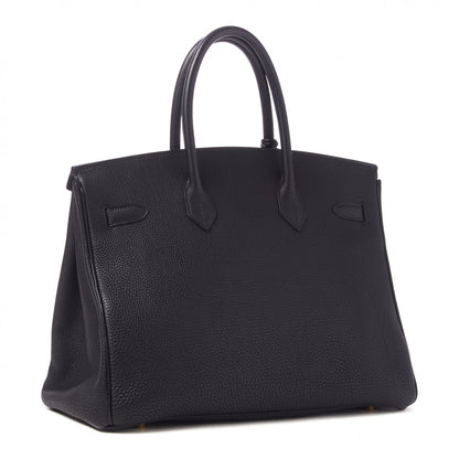 Hermes Togo Birkin 35 Black 2 of 32