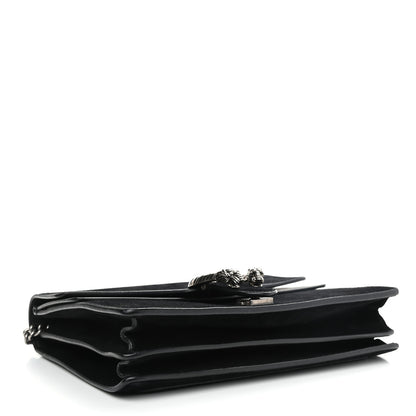 Gucci Suede Medium Dionysus Shoulder Bag Black 4 of 14