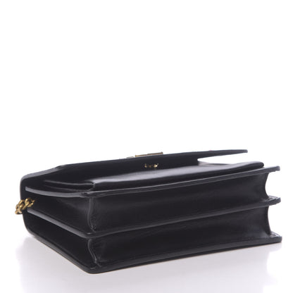 Saint Laurent Calfskin Rock Star Patchwork Medium Monogram Sunset Black 4 of 10