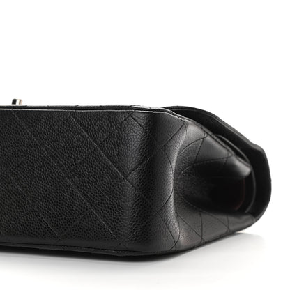 Chanel Caviar Quilted Jumbo Double Flap Black 9 of 9