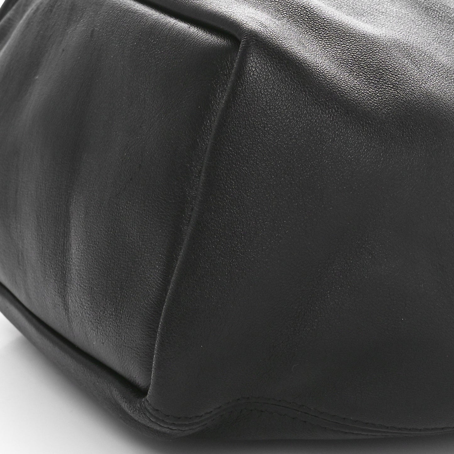 Nappa Small Squeeze Bag Black