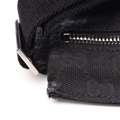 Gucci GG Monogram Double Pocket Belt Bag Black 10 of 18