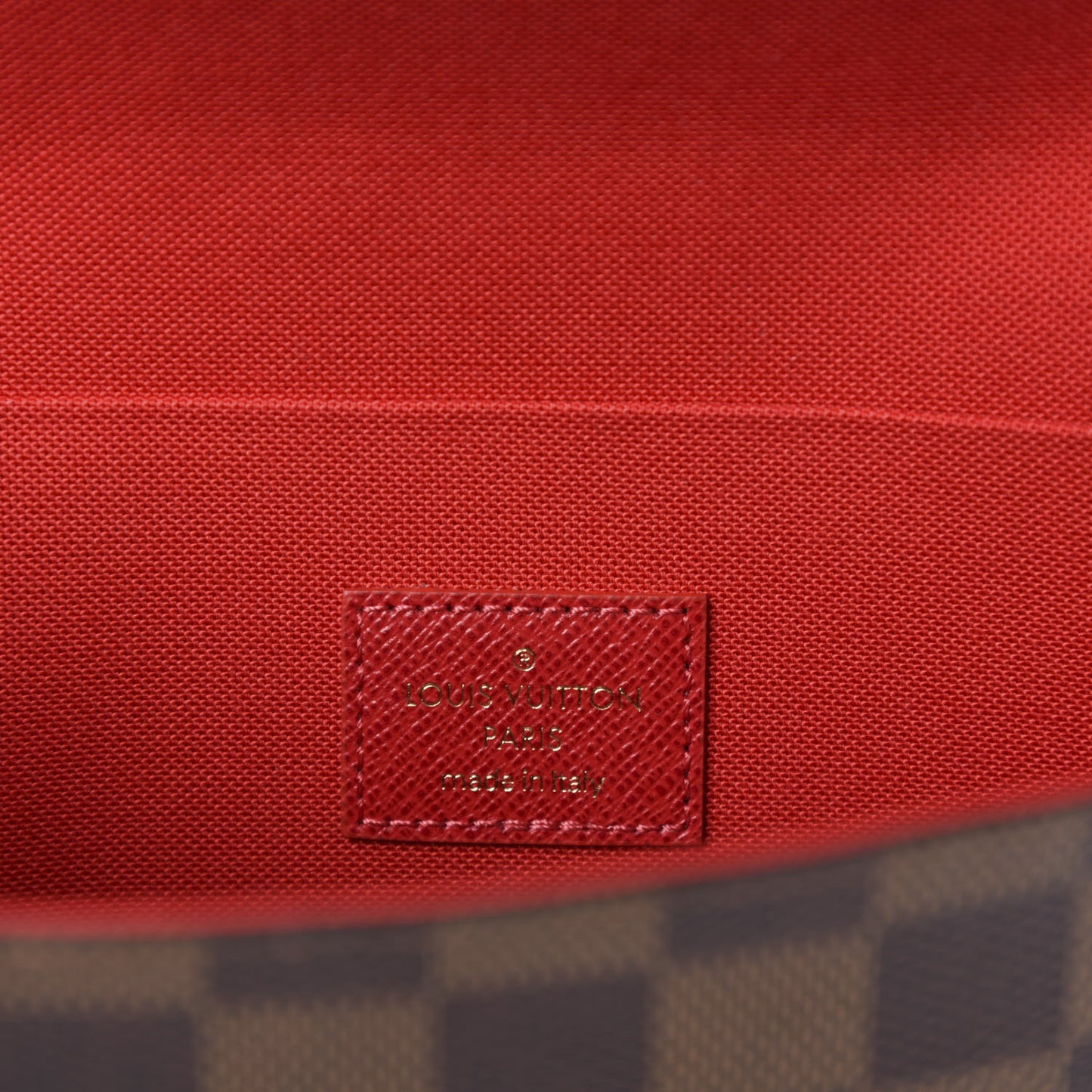 Damier Ebene Pochette Felicie Chain Wallet