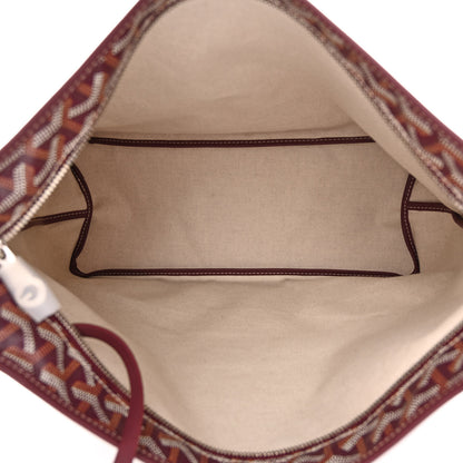Goyard Goyardine Boheme Hobo Burgundy 6 of 12