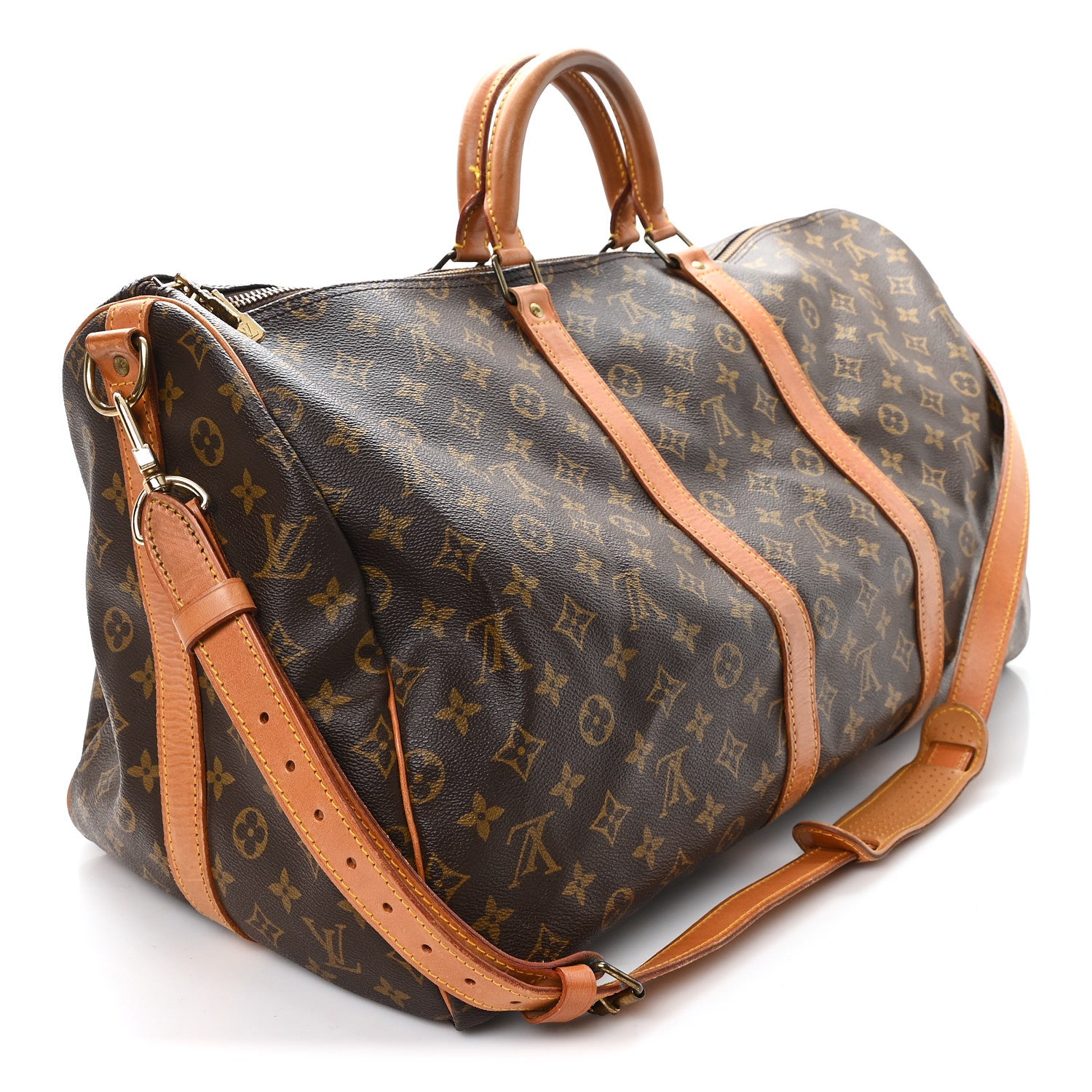 Louis Vuitton Monogram Keepall Bandouliere 55 2 of 9