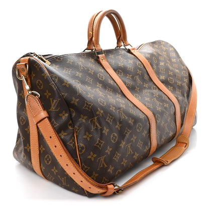 Louis Vuitton Monogram Keepall Bandouliere 55 2 of 9