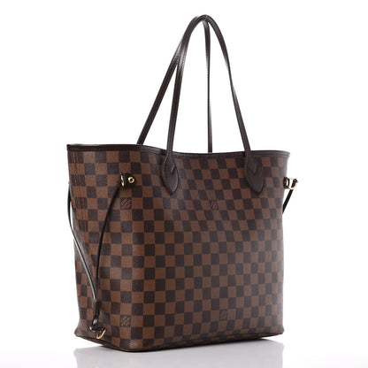 Louis Vuitton Damier Ebene Neverfull MM 3 of 9