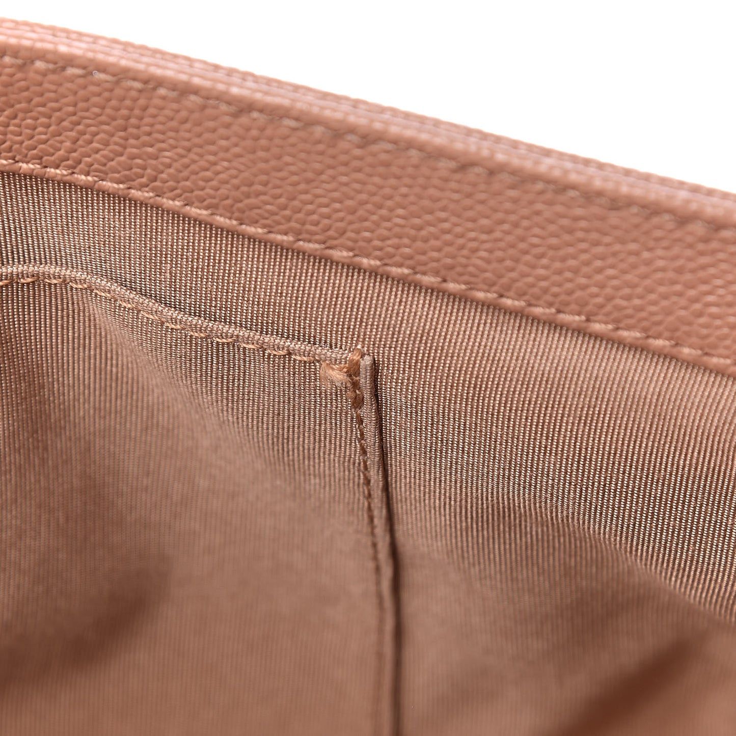 Caviar Chevron Quilted New Medium Boy Flap Light Brown