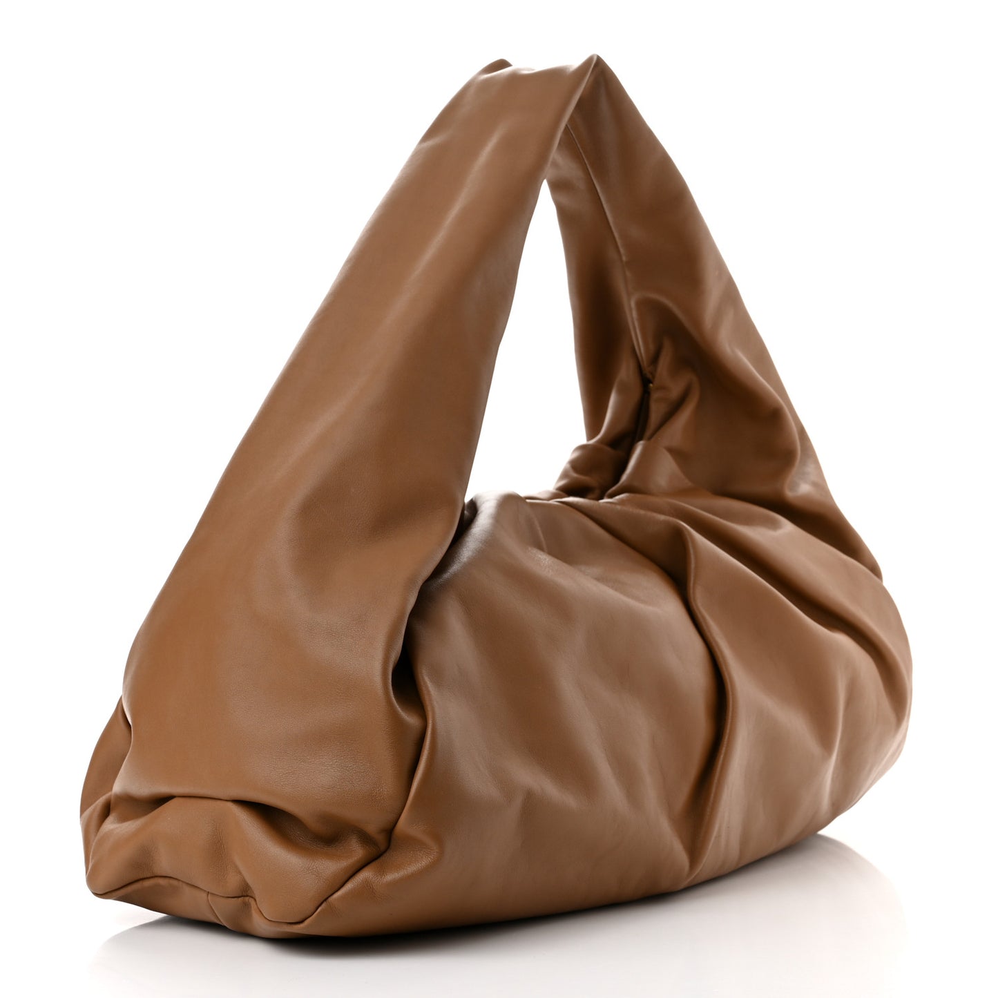 Smooth Butter Calfskin Large The Shoulder Pouch Teak