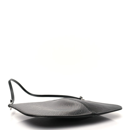 Louis Vuitton Epi Demi Lune Pochette Black 4 of 11