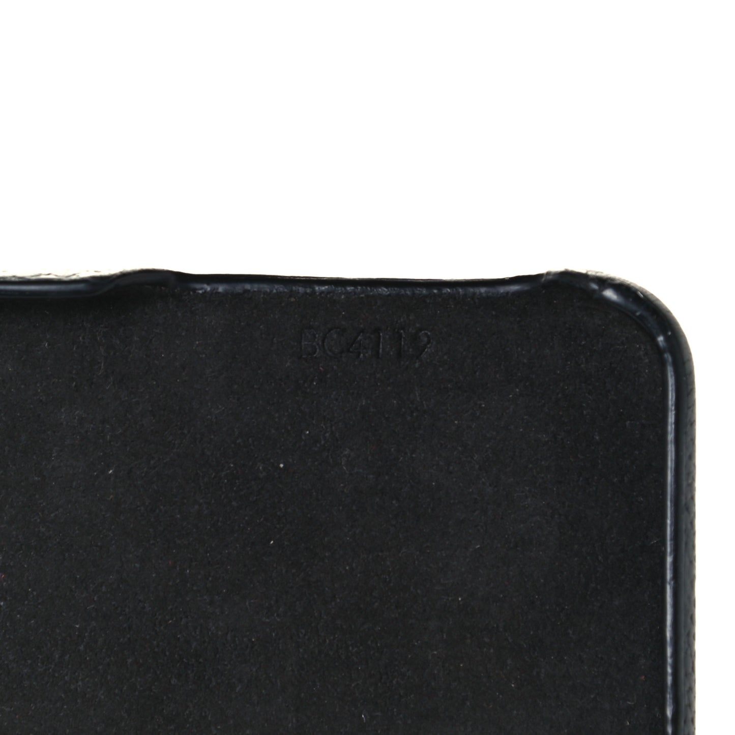 Monogram iPhone X/XS Bumper Black