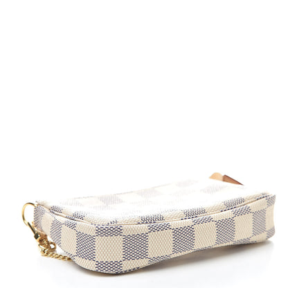 Louis Vuitton Damier Azur Mini Pochette Accessories 4 of 8
