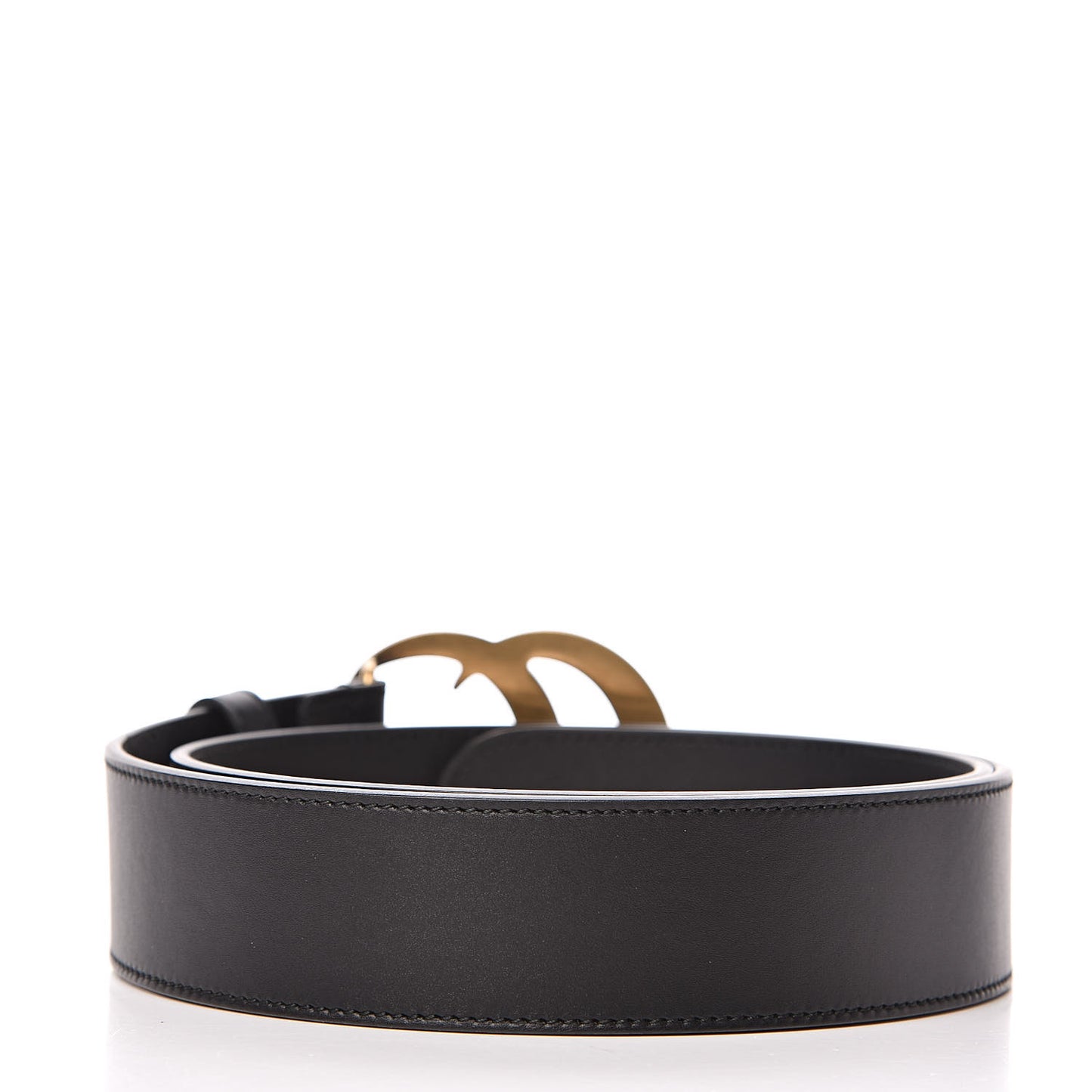 Calfskin Double G 40mm Belt 85 34 Black