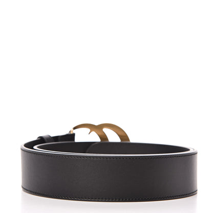 Gucci Calfskin Double G 40mm Belt 85 34 Black 3 of 6