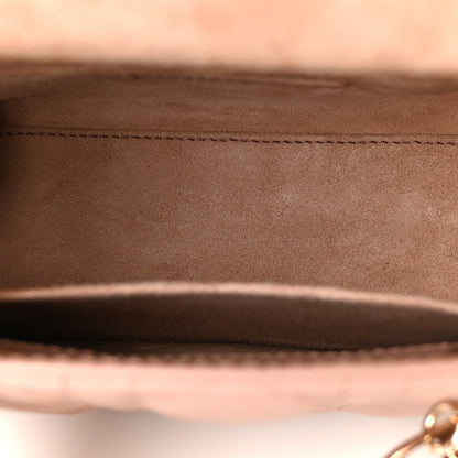 Christian Dior Lambskin Cannage Small My ABCDior Lady Dior Fard 5 of 11