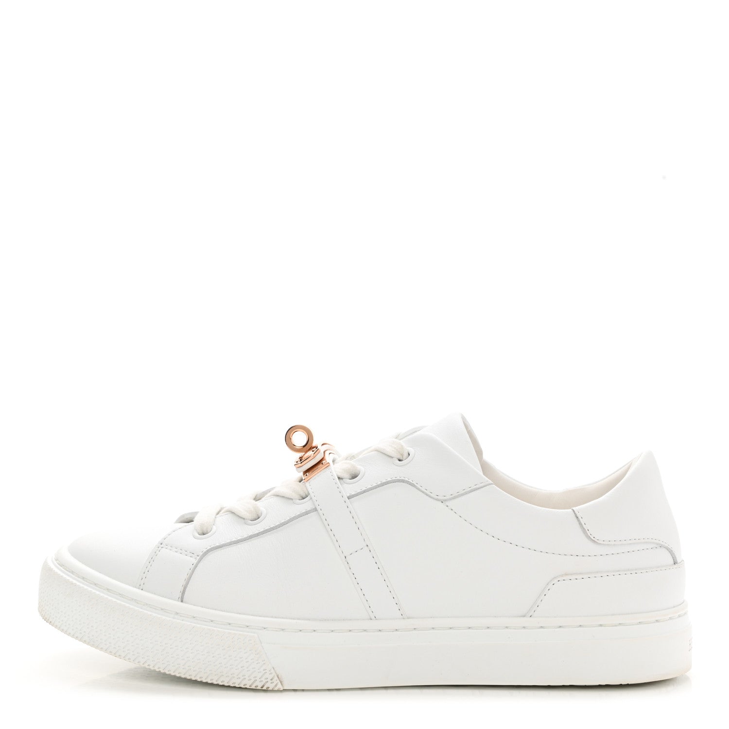 Hermes Calfskin Day Sneakers 37 White 1 of 12