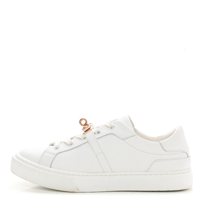 Hermes Calfskin Day Sneakers 37 White 1 of 12