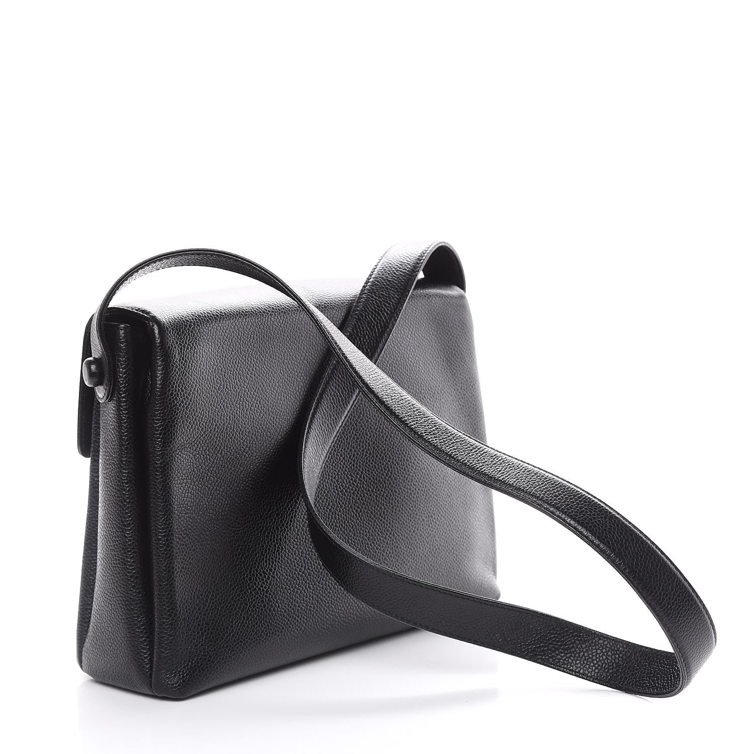 Chanel Caviar Medium Shoulder Bag Black 3 of 12