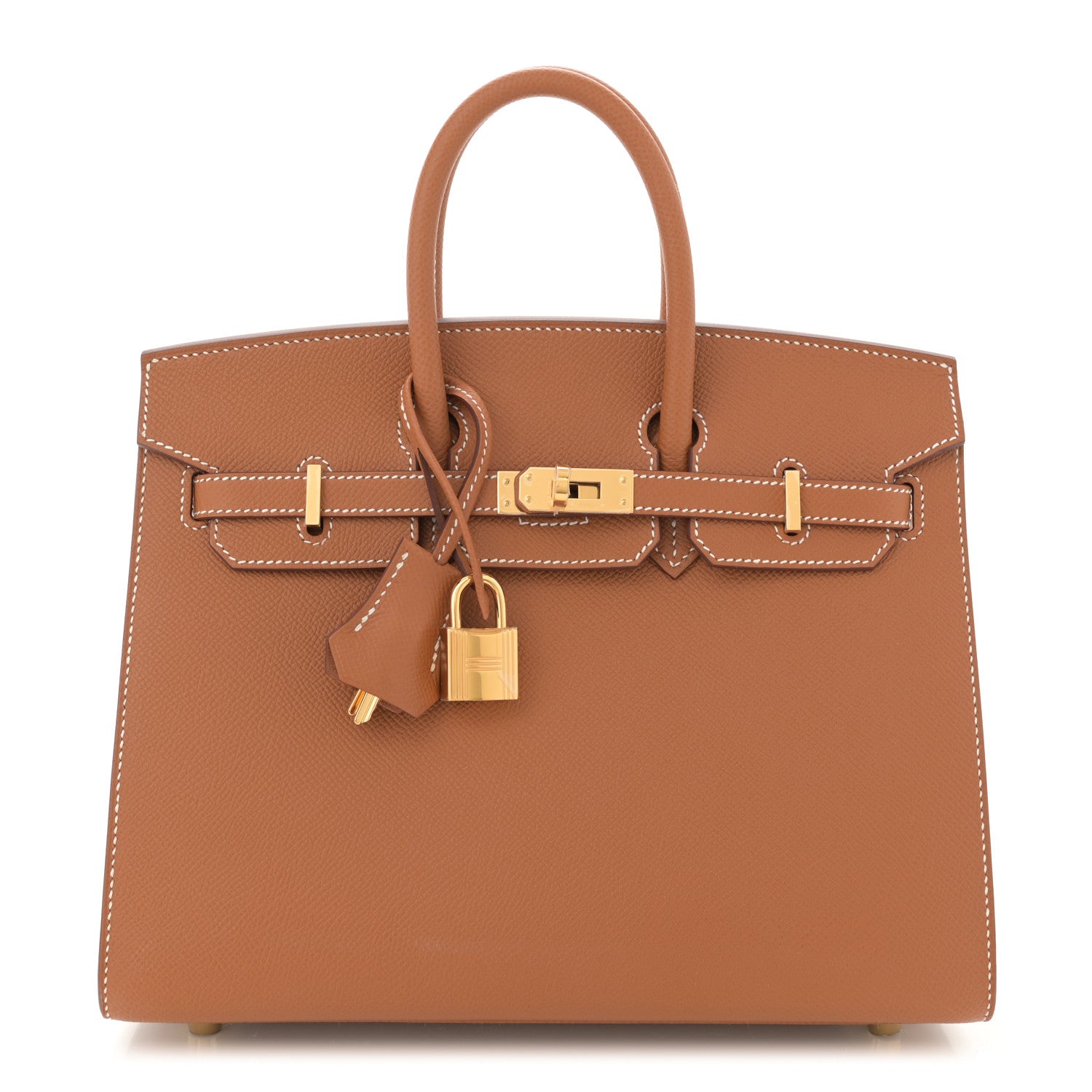 Hermes Epsom Birkin Sellier 25 Gold 1 of 11
