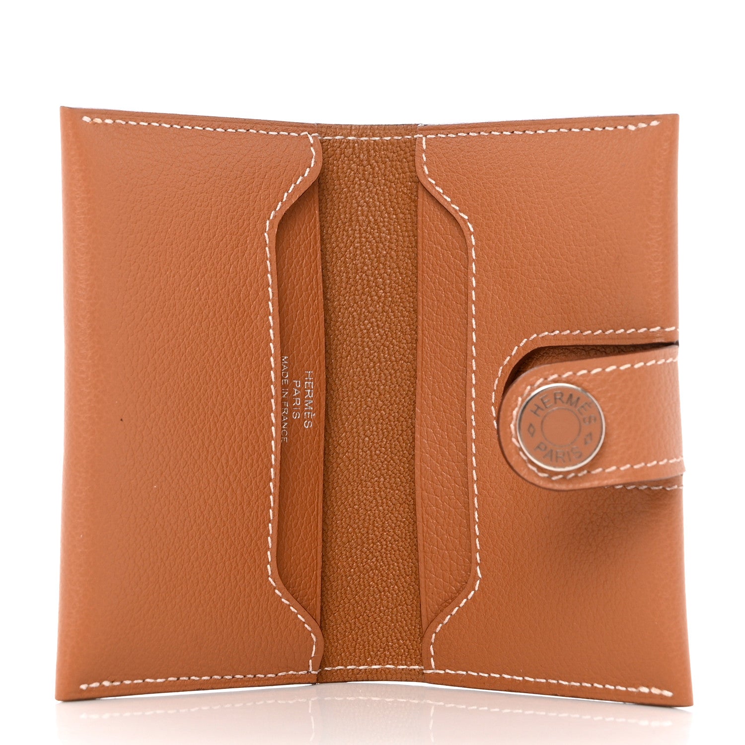 Hermes Evercolor R.M.S card holder Gold 5 of 7