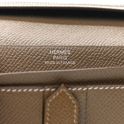 Hermes Epsom Bearn Gusset Wallet Etoupe 6 of 8