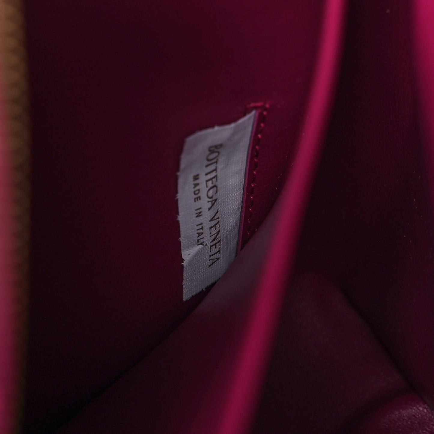 Nappa Intrecciato Small Loop Camera Bag Cinnabar
