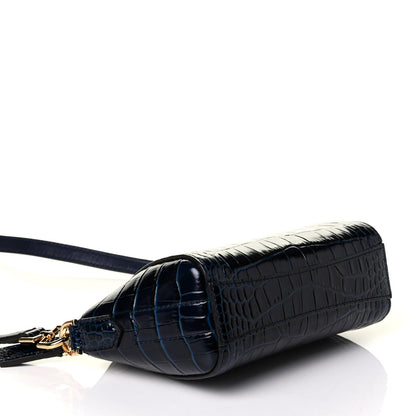 Givenchy Calfskin Crocodile Embossed Nano Antigona Navy 3 of 5
