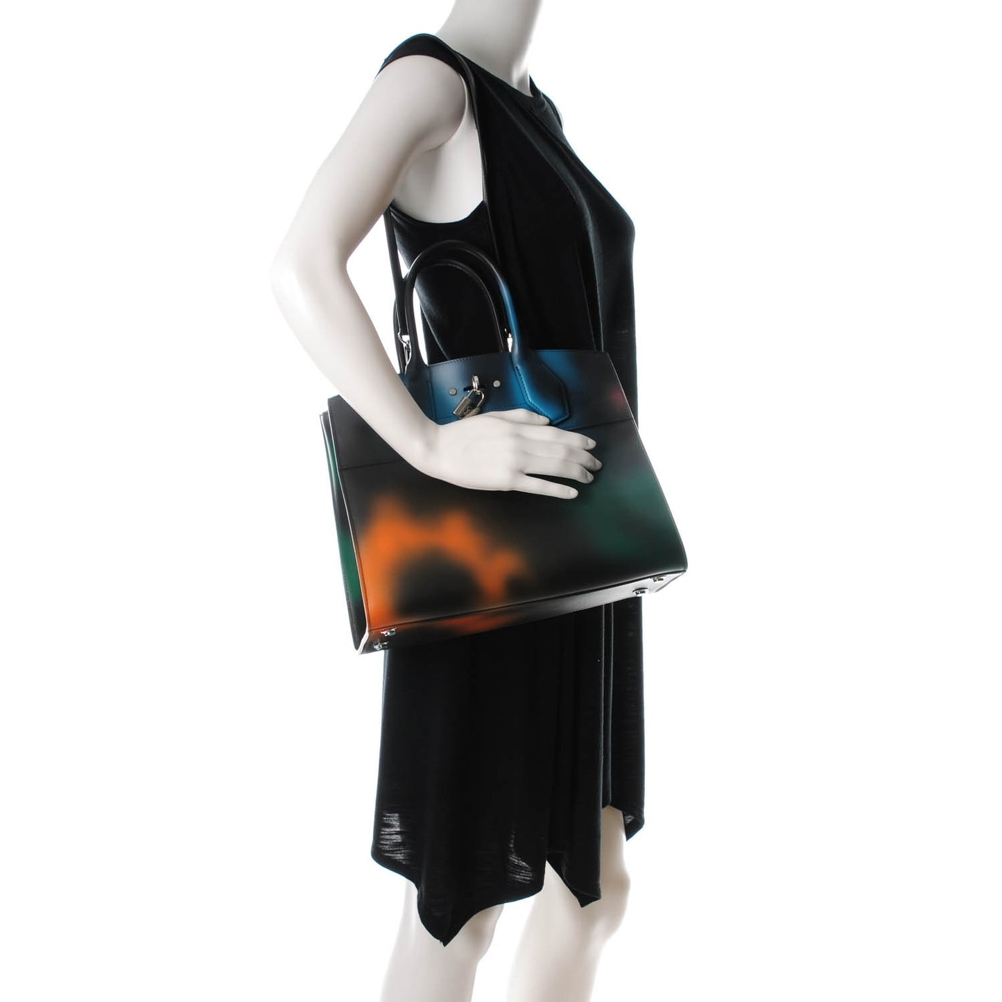 Calfskin Hologram City Steamer MM
