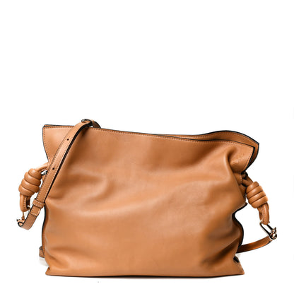Loewe Nappa Flamenco Knot Clutch Warm Desert 2 of 23