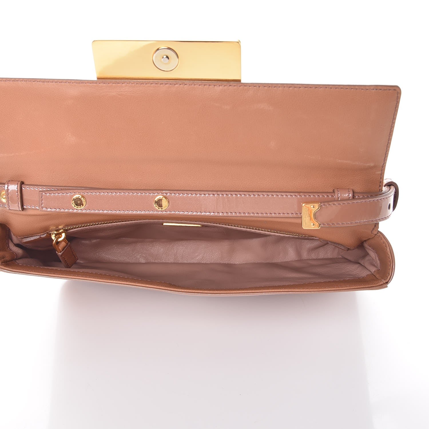 Prada Vernice NM Pochette Nudo 5 of 12