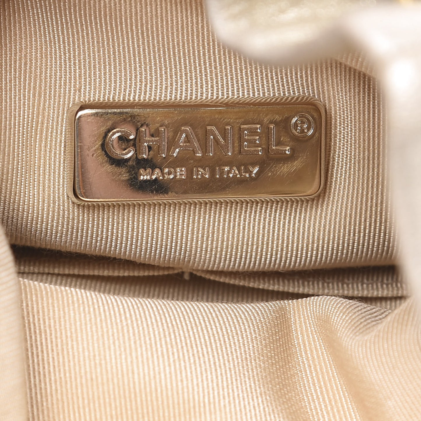 Metallic Lambskin Quilted Small In Seoul Backpack Light Gold
