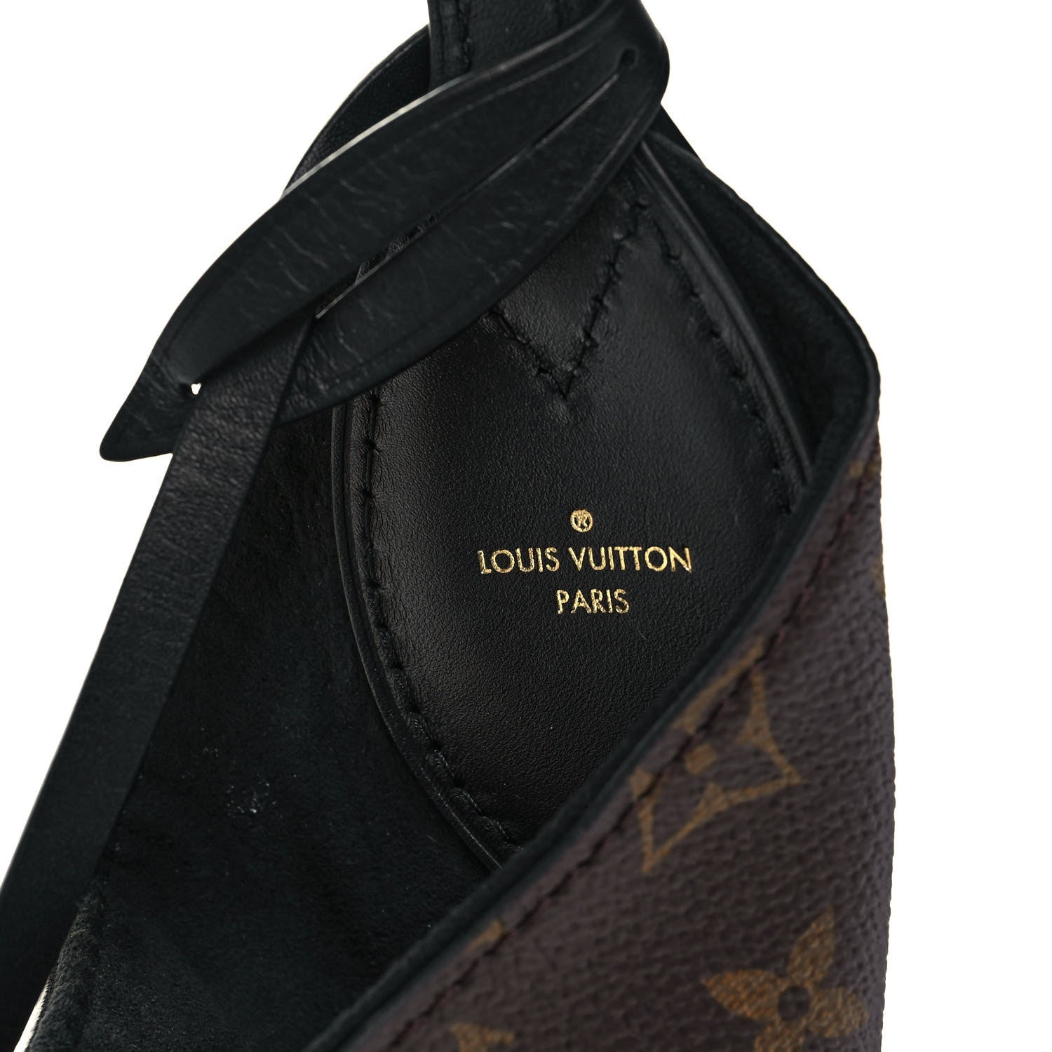 Louis Vuitton Monogram Flower Hobo Black 6 of 14