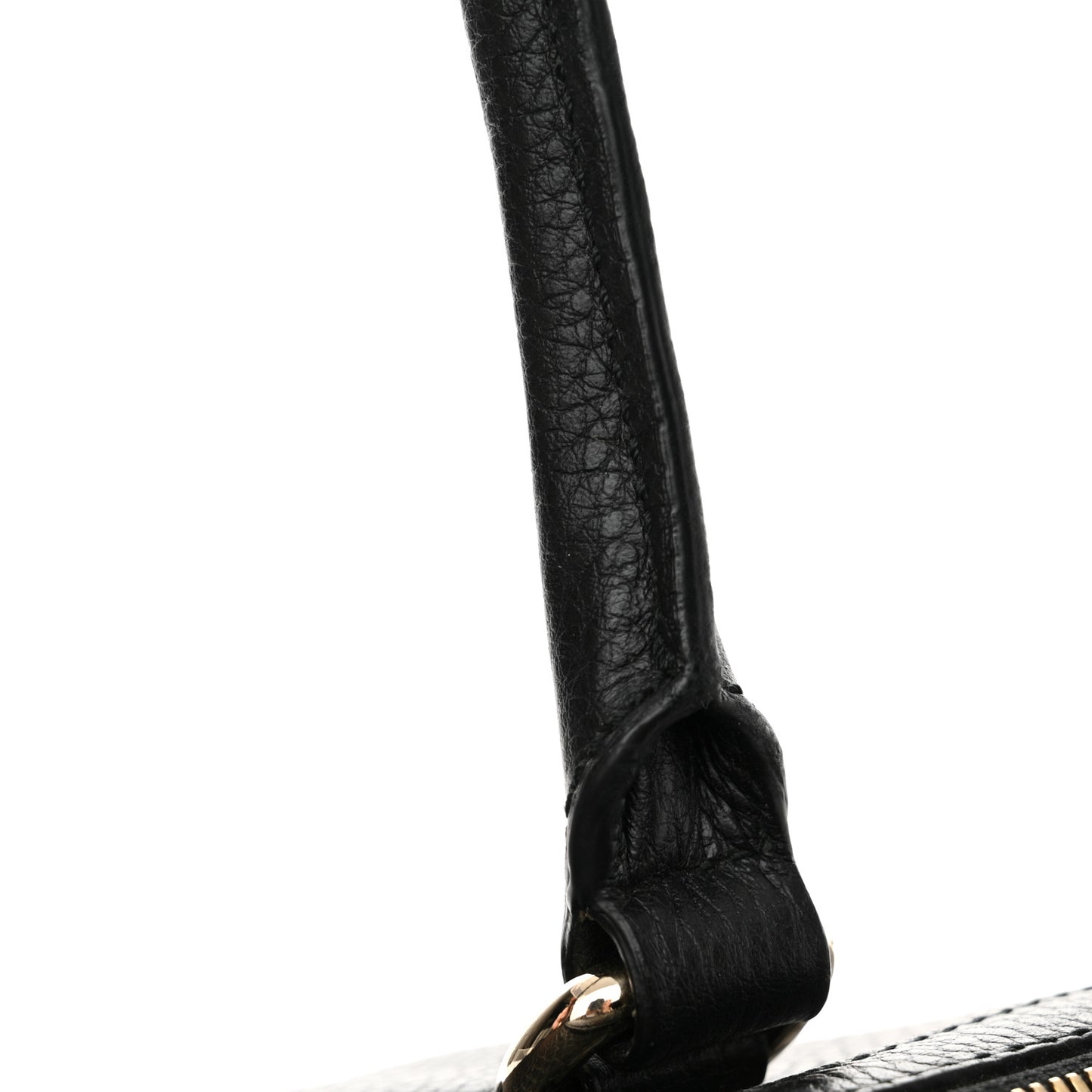 Dollar Calfskin GG Charm Satchel Black