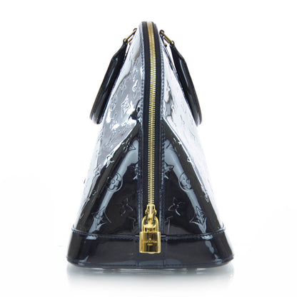 Louis Vuitton Vernis Alma MM Blue Infini 3 of 9