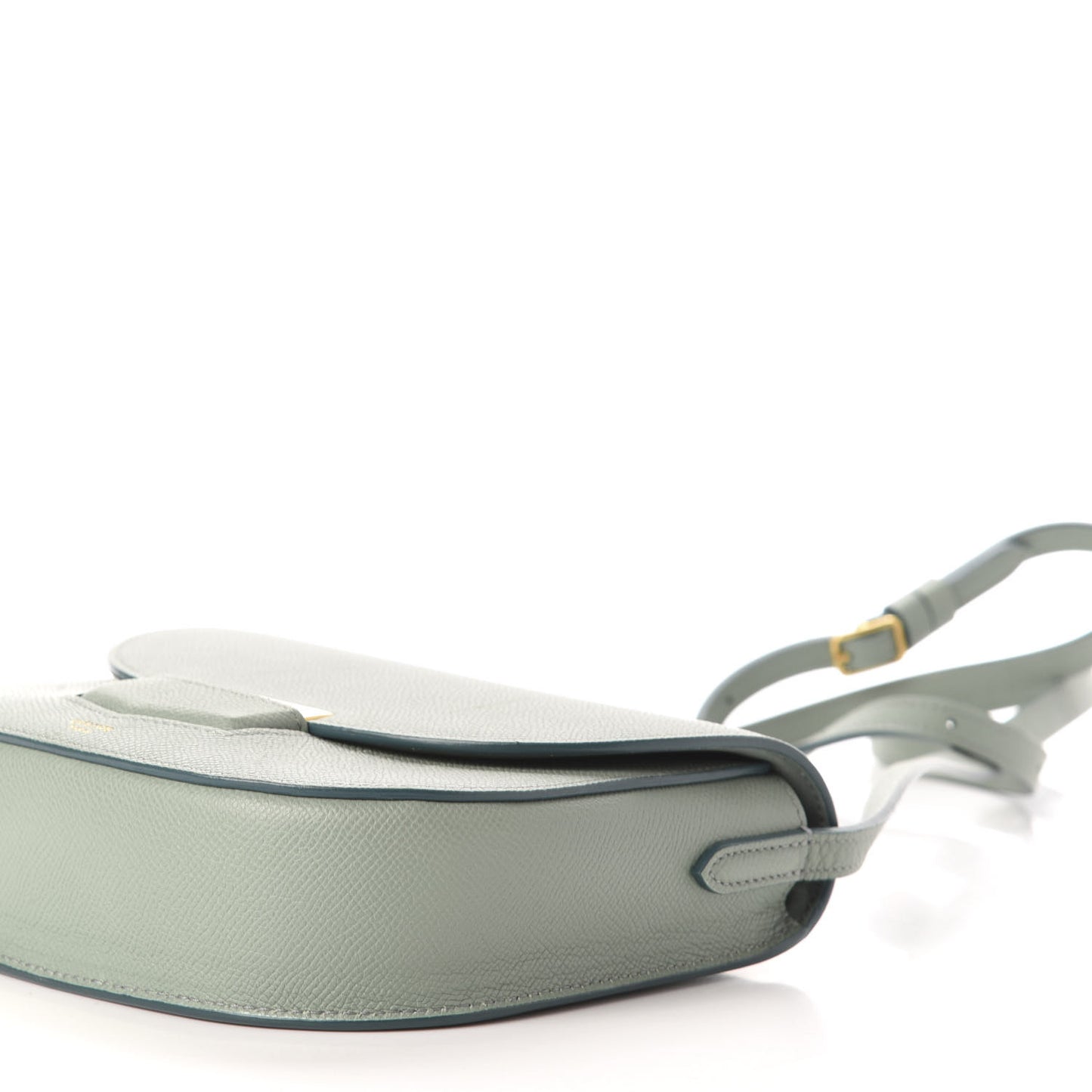 Grained Calfskin Small Trotteur Jade