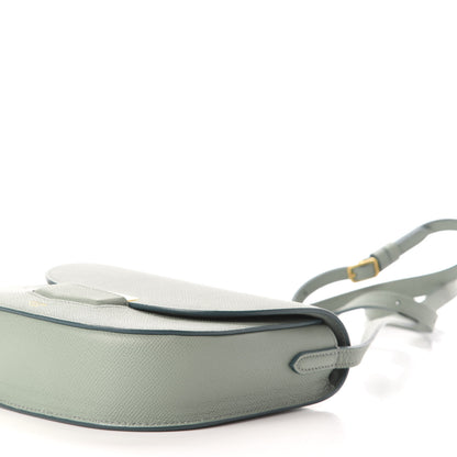 Celine Grained Calfskin Small Trotteur Jade 8 of 9