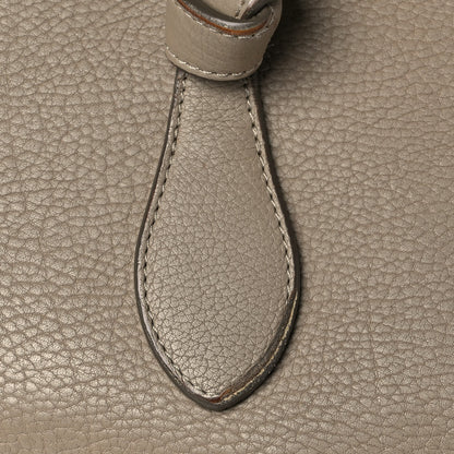 Celine Crisped Calfskin Medium Tie Knot Tote Taupe 20 of 24