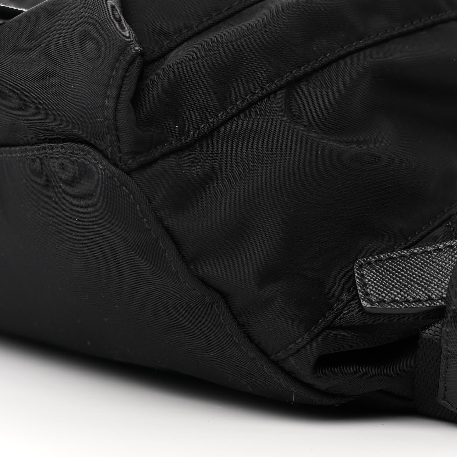 Prada Re-Nylon Saffiano Medium Backpack Black 12 of 13