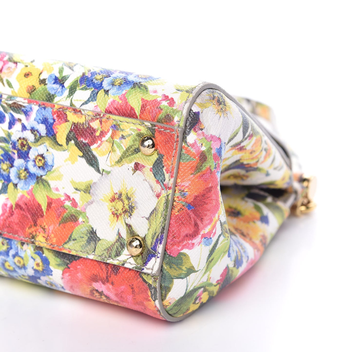 Dauphine Floral Print Medium Miss Sicily Satchel Multicolor