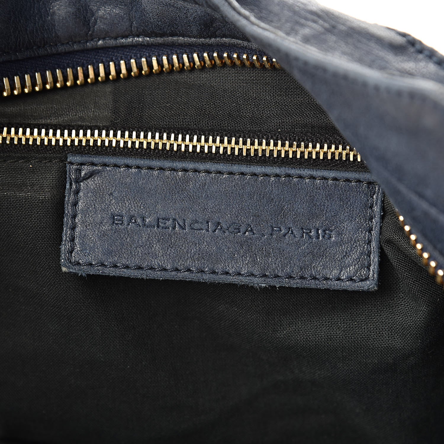 Balenciaga Chevre Giant 21 Gold Hardware Part Time Marine 6 of 35