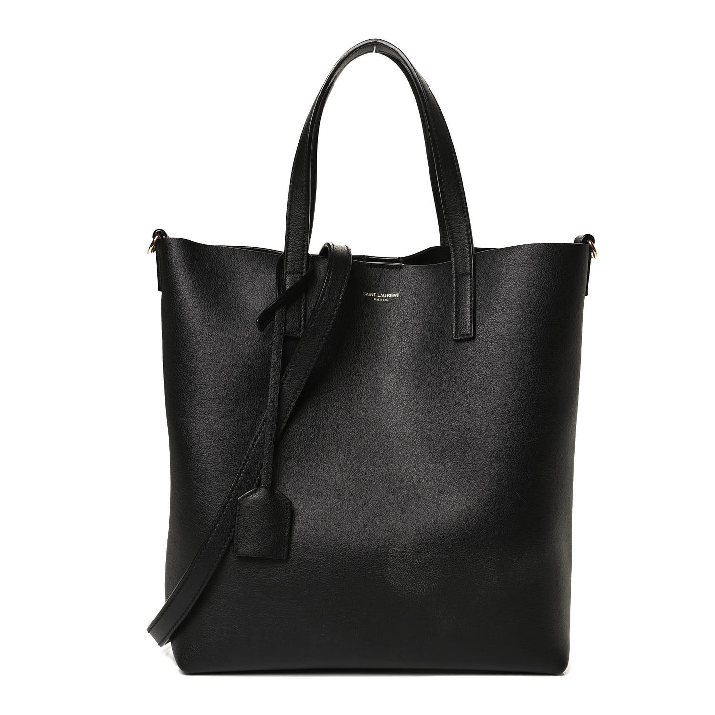 Calfskin Toy Shopping Tote Black