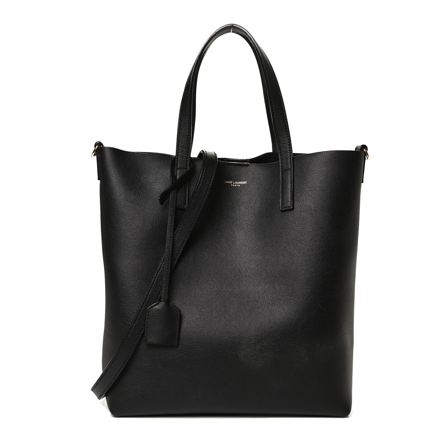Saint Laurent Calfskin Toy Shopping Tote Black 1 of 15