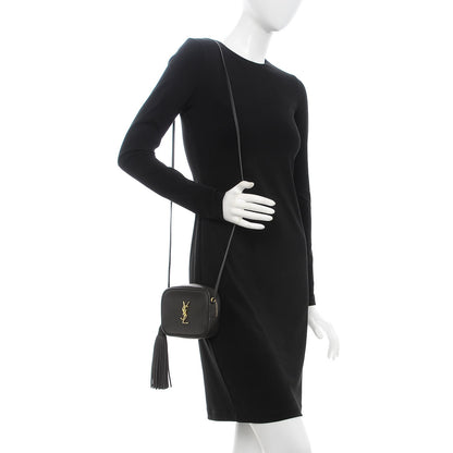 Saint Laurent Nappa Monogram Blogger Bag Coal 2 of 8