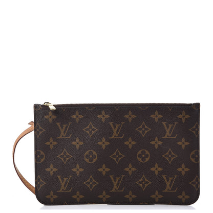 Louis Vuitton Monogram Neverfull MM GM Pochette 1 of 11