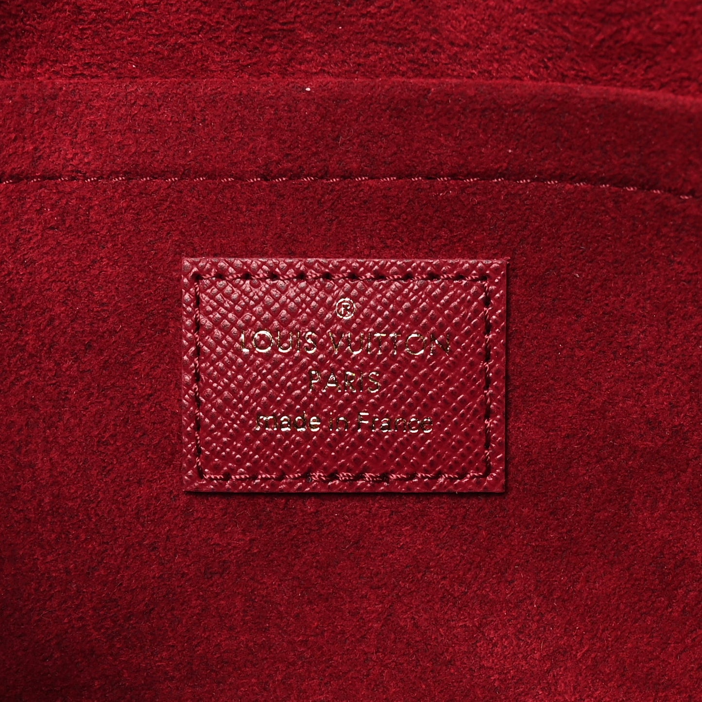 Monogram Pochette Felicie Chain Wallet Fuchsia