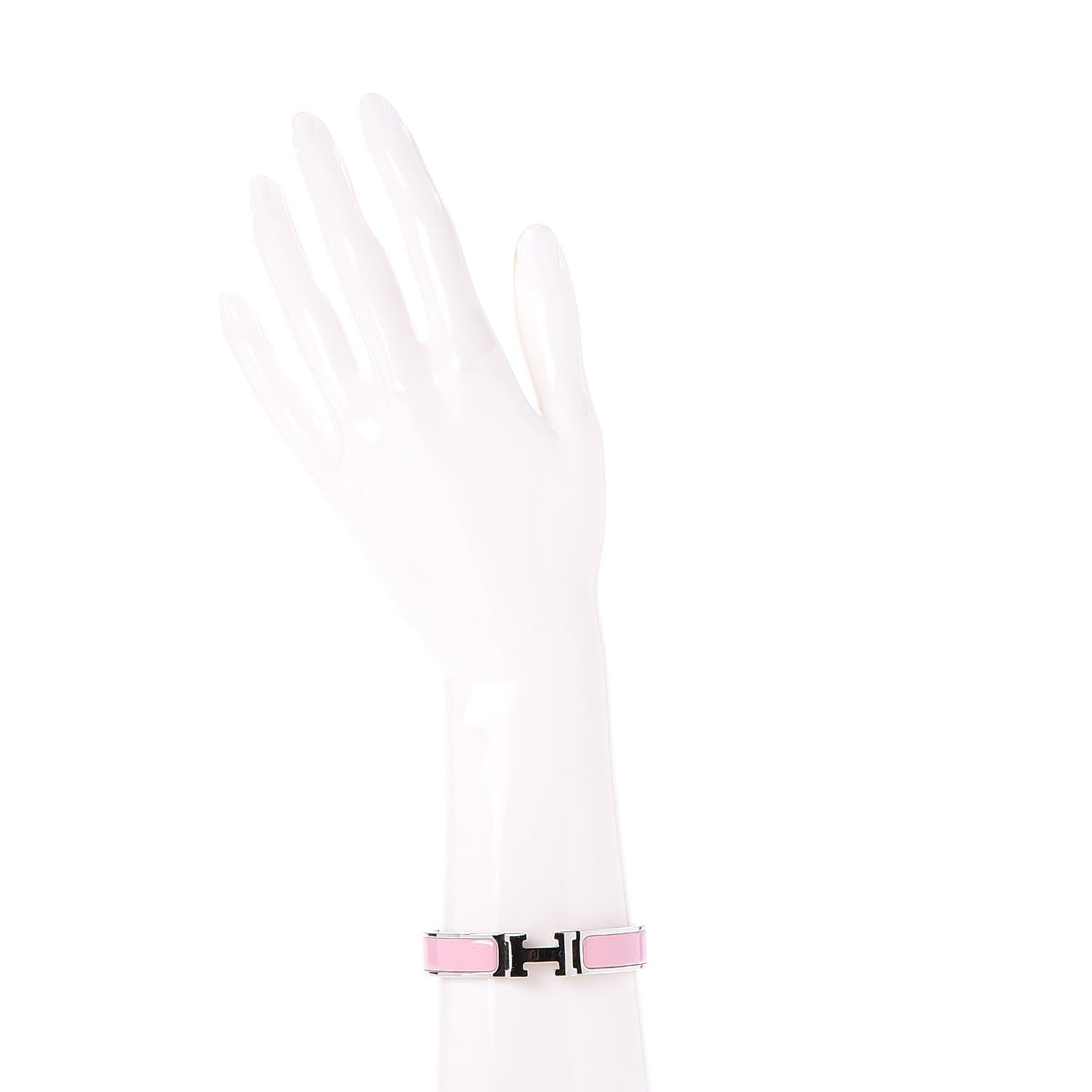 Hermes Enamel Narrow Clic Clac H Bracelet PM 2 of 6