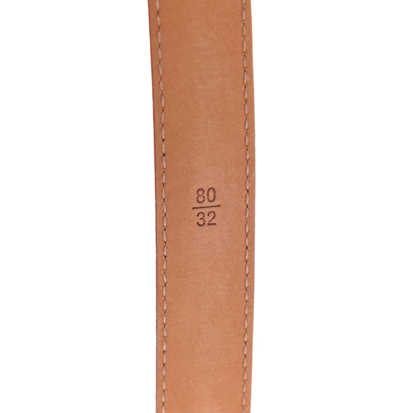 Monogram Multicolor Belt 80 32 White