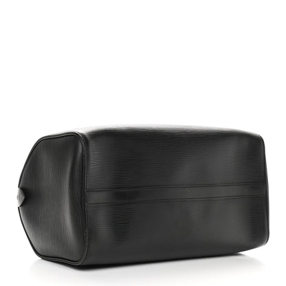 Louis Vuitton Epi Speedy 30 Black 4 of 10
